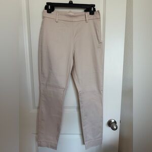 H&M Cream Straight Leg Pants